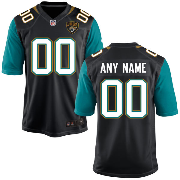 Nike Jacksonville Jaguars Customized Black Stitched Youth NFL Jersey